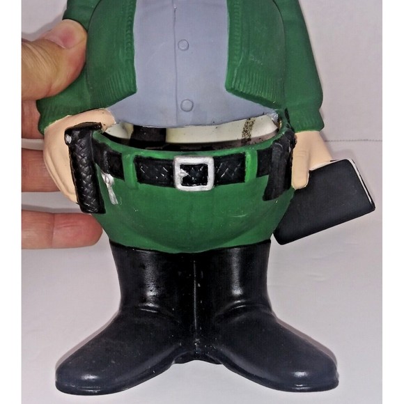 VTG Escambia County Sheriff Police Cop Planter Ceramic Figure Deputy 12" - Picture 3 of 12